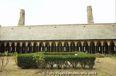 The Cloisters in the sky, Mont-St-Michel [Mont-St-Michel - France]