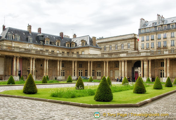 View of Archives Nationales complex