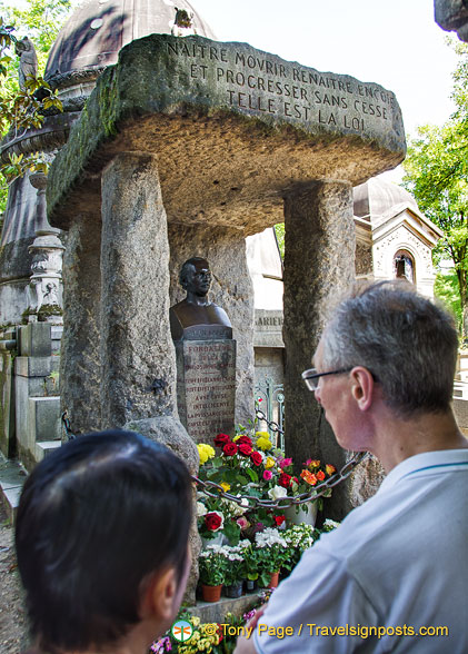 Grave of Allan Kardec, systematizer of Spiritism