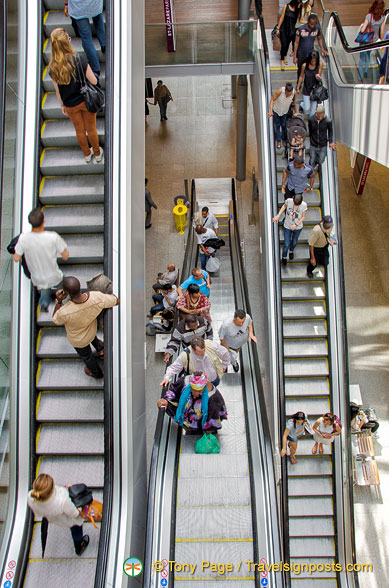 People on the move at Paris Saint Lazare