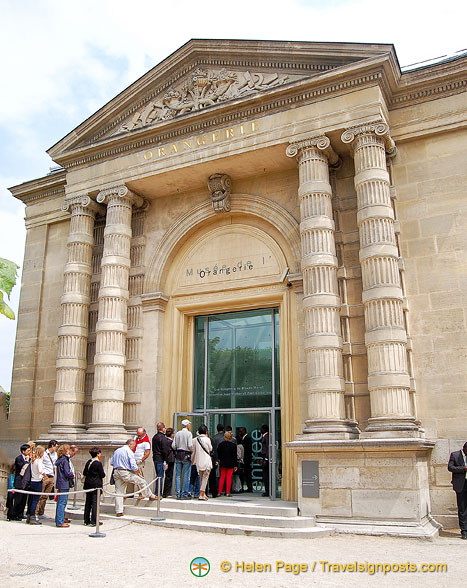 The Orangerie holds the Water Lilies series by Claude Monet