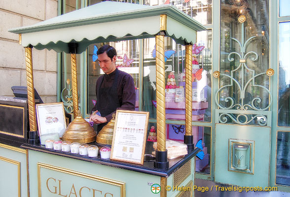 Ladurée ice-cream