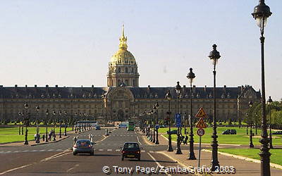 Grand entrance to Les Invalides
[Paris - France]