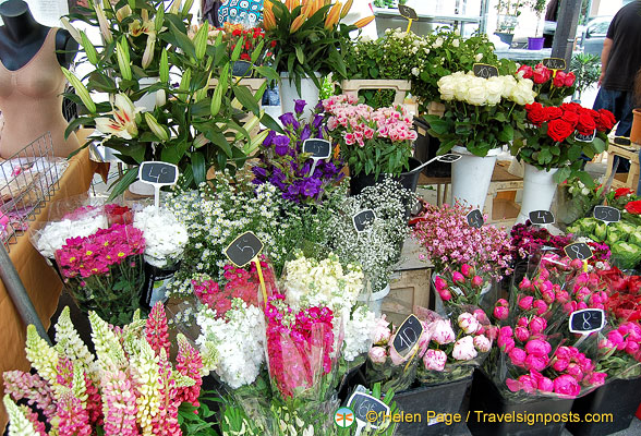 Flower stall