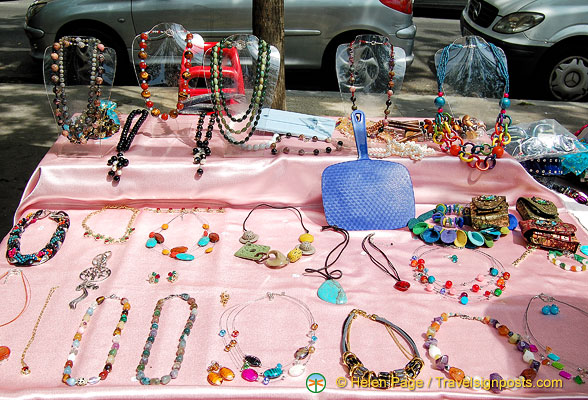 Colourful necklaces