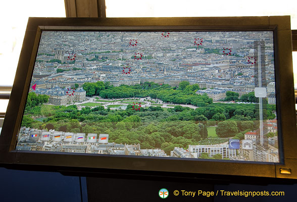 View on Luxembourg Palace and Gardens