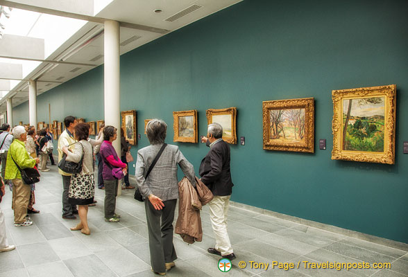 Art gallery at the Orangerie