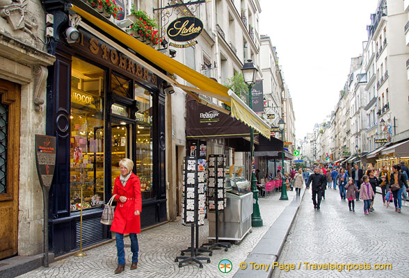 The famous Maison Stohrer at 51 rue Montorgueil