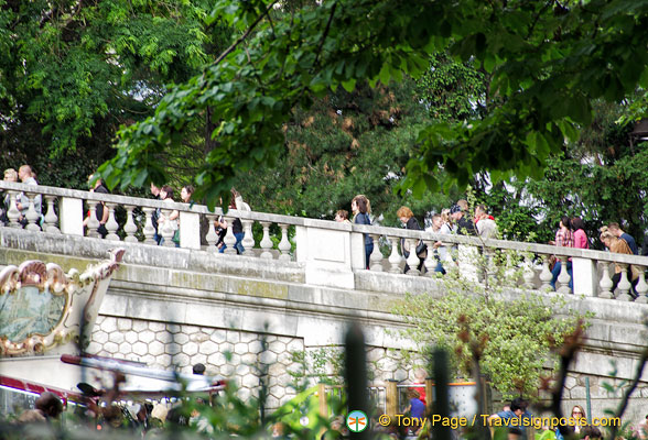 Walking up the steps to the top of Montmartre