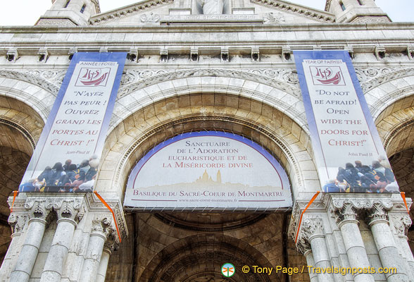 Facade of Sacré-Coeur