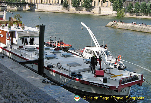 Seine River - working boat