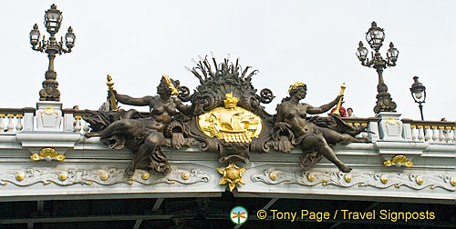 Seine River Cruise sights - Pont Alexandre III