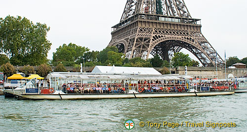 At the Eiffel Tower