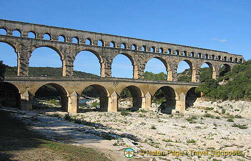 Pont du Gard aqueduct, Provence, France