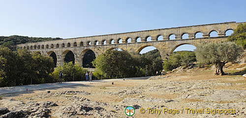 Pont du Gard aqueduct, Provence, France