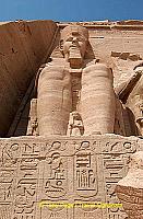 The Temple facade was buried in sand for centuries.
[Great Temple of Abu Simbel - Egypt]