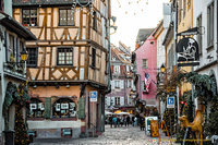 View down Rue des Marchands