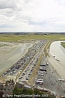 Pilgrims (miquelots) came from afar to honor the cult of St. Michael [Mont-St-Michel - France]