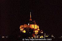 Mont-St-Michel by Night