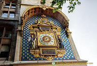 Th clock on the Conciergerie Clock Tower