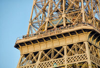 Viewing gallery of the Eiffel Tower