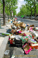 Rubbish at the end of market day