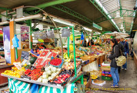 Fruit stall at Marché des Enfants Rouges