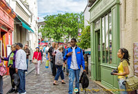 People-watching in Montmartre