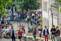 Montmartre, busy at all times