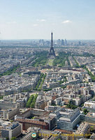 Eiffel Tower view from Montparnasse Tower