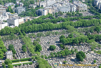 View of Cimetière du Montparnasse