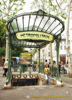 Abbesses metro stop