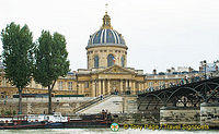 Paris sights from the Seine River