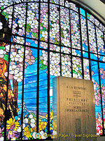 A Memorial to Printemps employees  who died in service for France