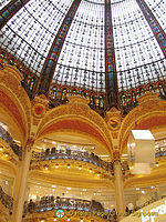 Shopping at Galeries Lafayette