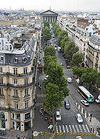 Panoramic Paris city views 