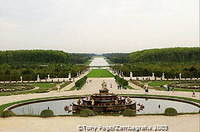 Fountain of Latona with statue of the goddess Latona